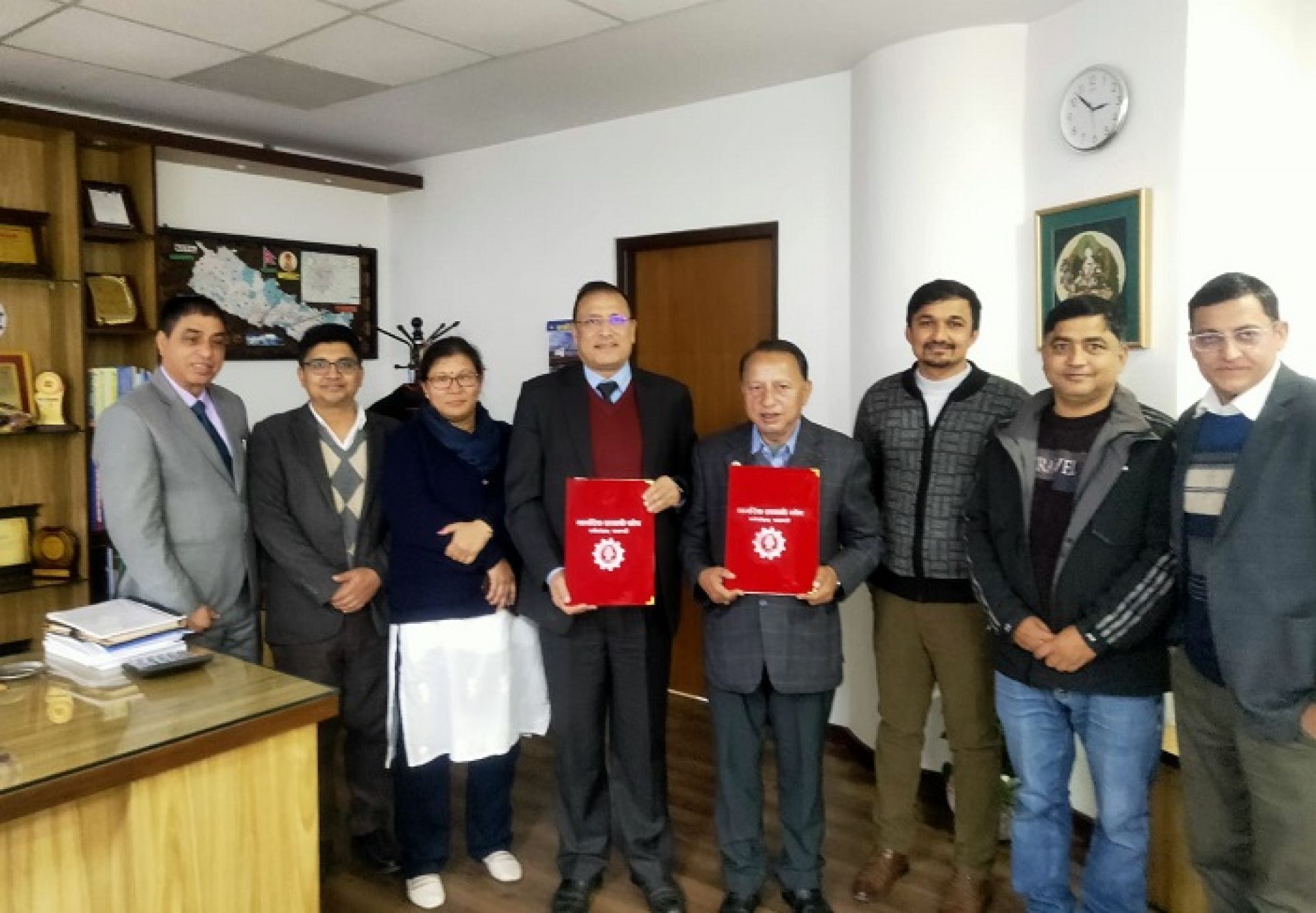 लगानी कोष र म्याग्दी हाइड्रोपावरबीच सेयर प्रत्याभूतिको सम्झौता